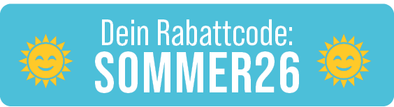 Dein Rabattcode: SOMMER26
